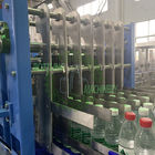 स्वचालित रैखिक प्रकार फिल्म पैक 500 मिलीलीटर 1L 2L पानी की बोतल लपेटकर मशीन